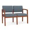 Lesro 2 Seat Tandem Seating W/ No Center Arm, 44 in W 26 in L 31.5 in H, Lenox Series LW2101 - alternate 1